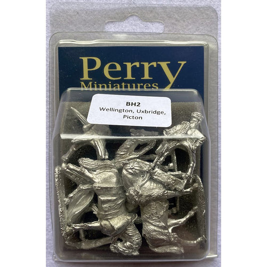 Perry Miniatures BH2 Wellington, Uxbridge, Picton Metal Figures - 28mm