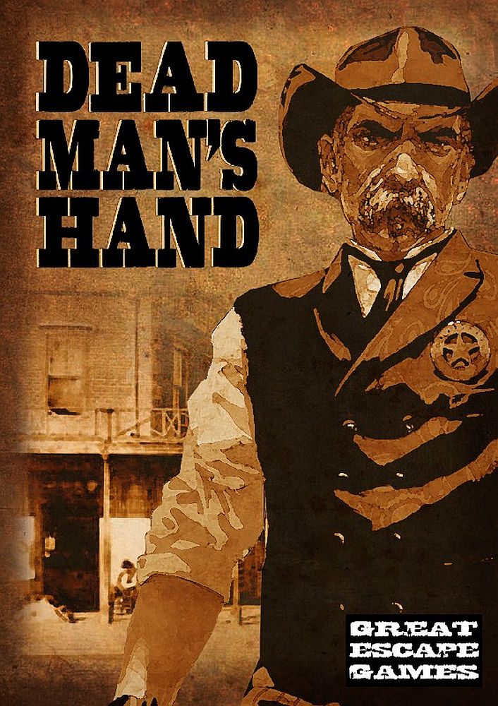 Dead Man's Hand Rule book - Great Escape Games - DMH001