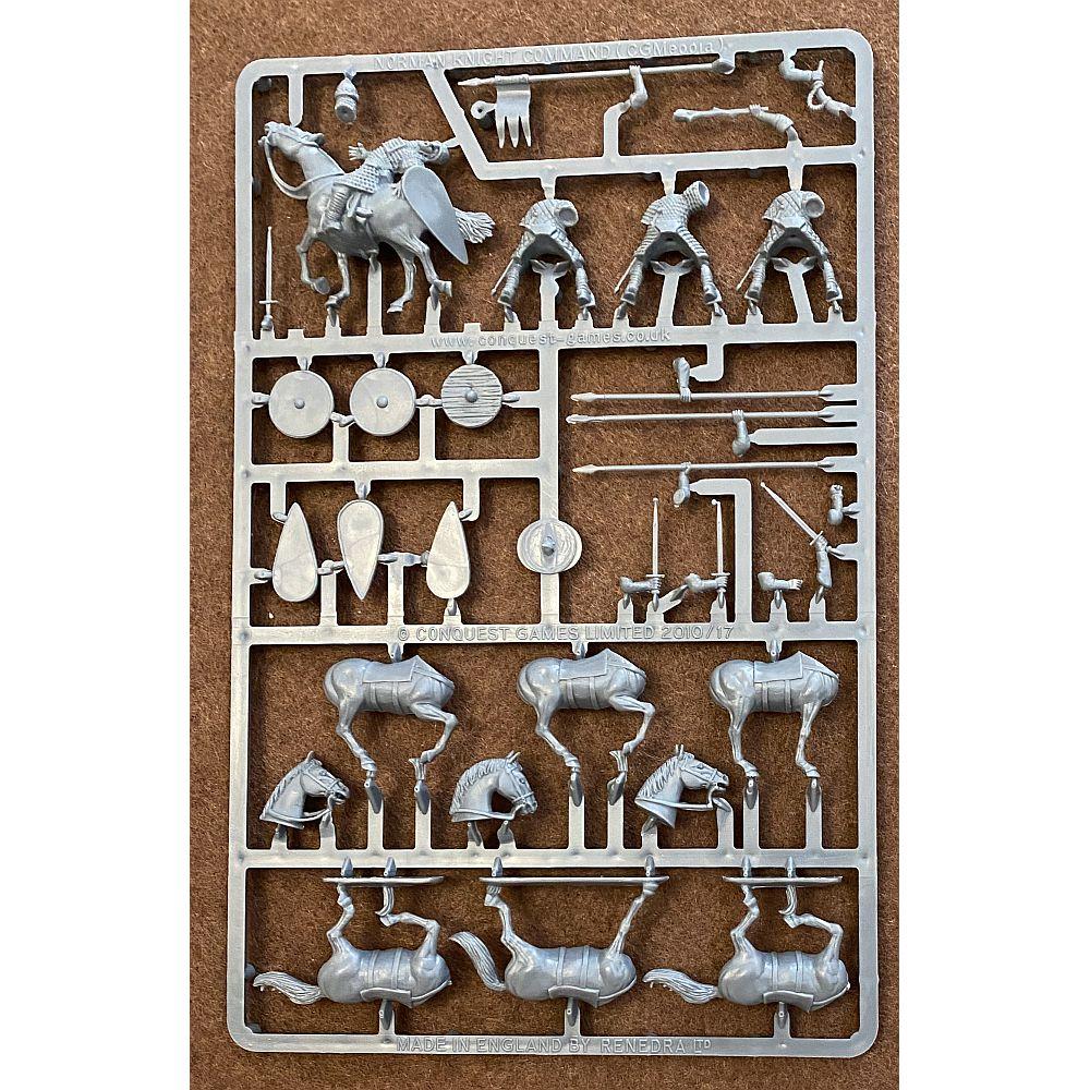 Conquest Games Norman Knights Command Sprue 28mm