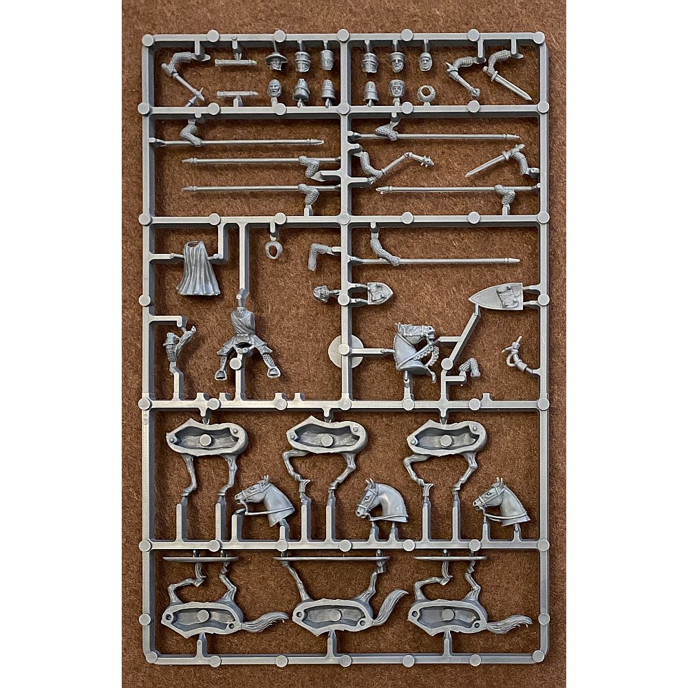Conquest Games Medieval Knights Command Sprue 28mm