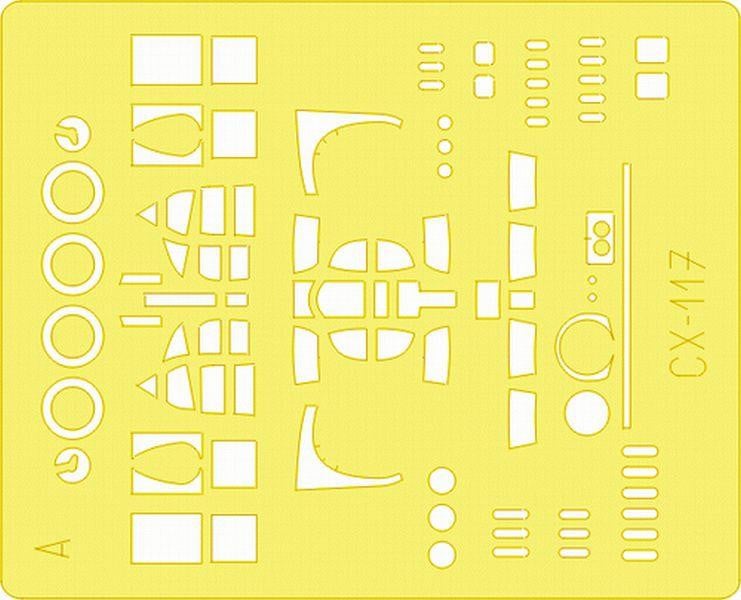 Eduard CX117 1/72 Avro Lancaster B Mk. I/Mk. III paint mask for Hasegawa Kits - SGS Model Store