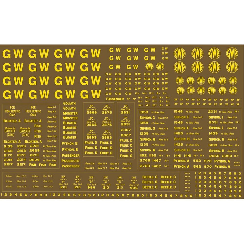 Modelmaster Decals Modelmaster | SGS Model Store