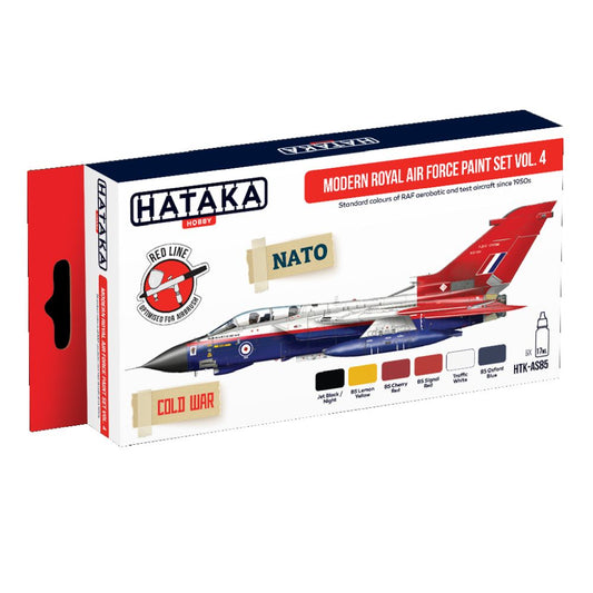 Hataka HTK-AS85 Modern Royal Air Force Acrylic Paint Set Vol. 4