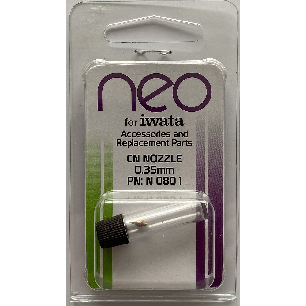 Iwata N0801 Airbrush Nozzle (N3) 0.35mm with o-ring for Neo CN