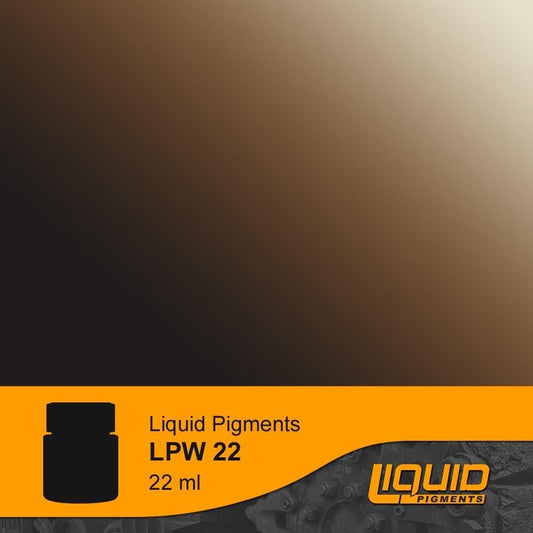 LifeColor LPW22 Liquid Pigments Carriage Grime (22ml) - SGS Model Store