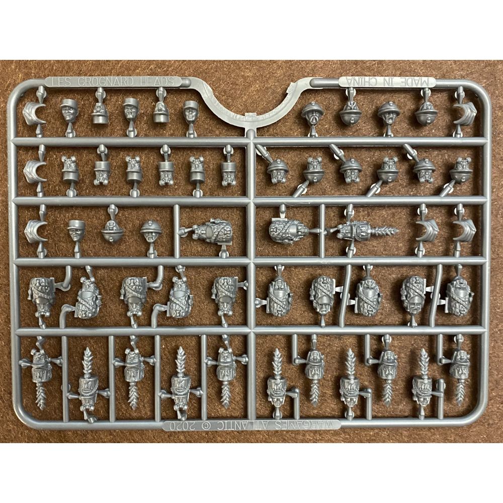 28mm Les Grognards Heads Sprue Wargames Atlantic