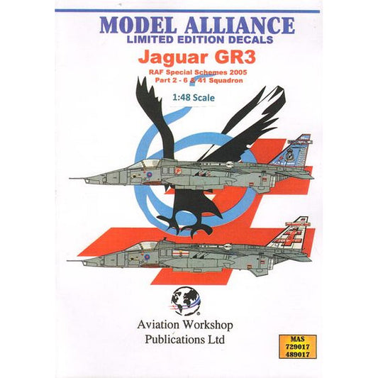 Model Alliance MAS-489017 Jaguar GR.3 Decals 1/48