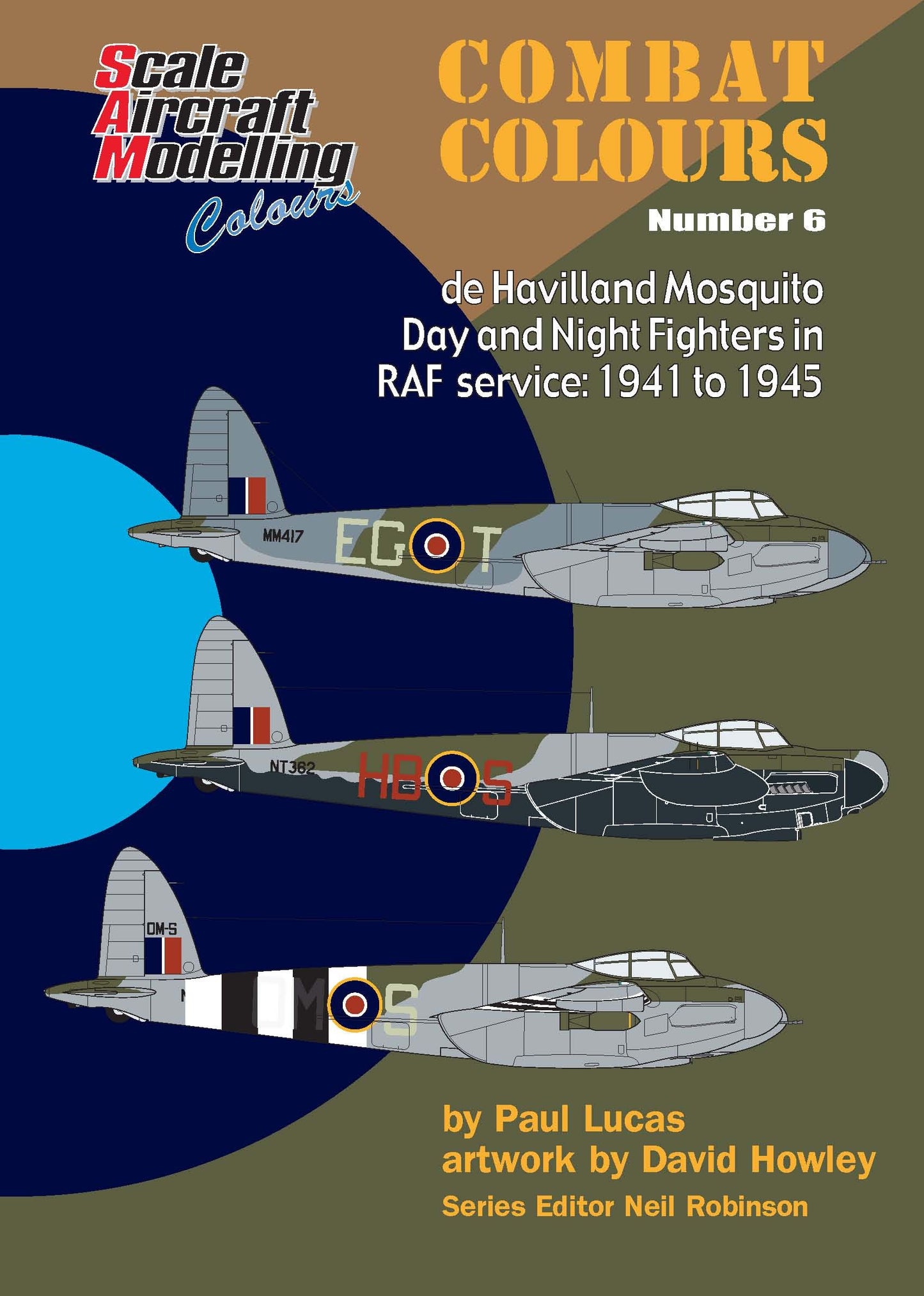 Combat Colours no 6 de Havilland Mosquito Day and Night Fighters