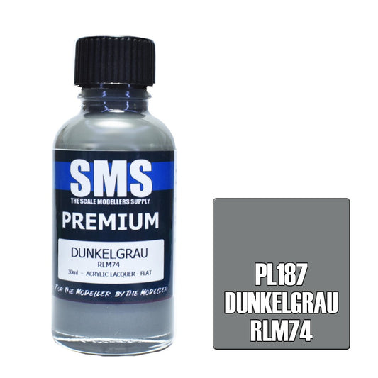 Premium DUNKELGRAU RLM74 30ml PL187 SMS