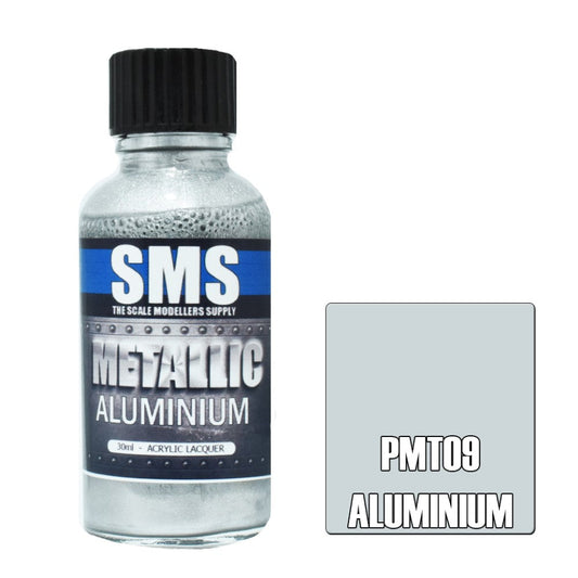 Metallic ALUMINIUM 30ml PMT09 SMS