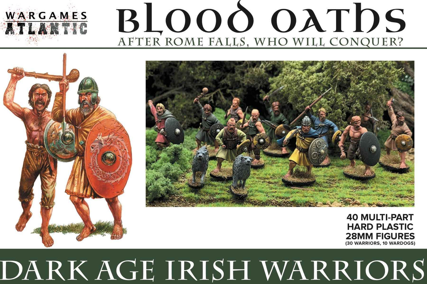 Wargames Atlantic WAABO001 Dark Age Irish Warriors 28mm