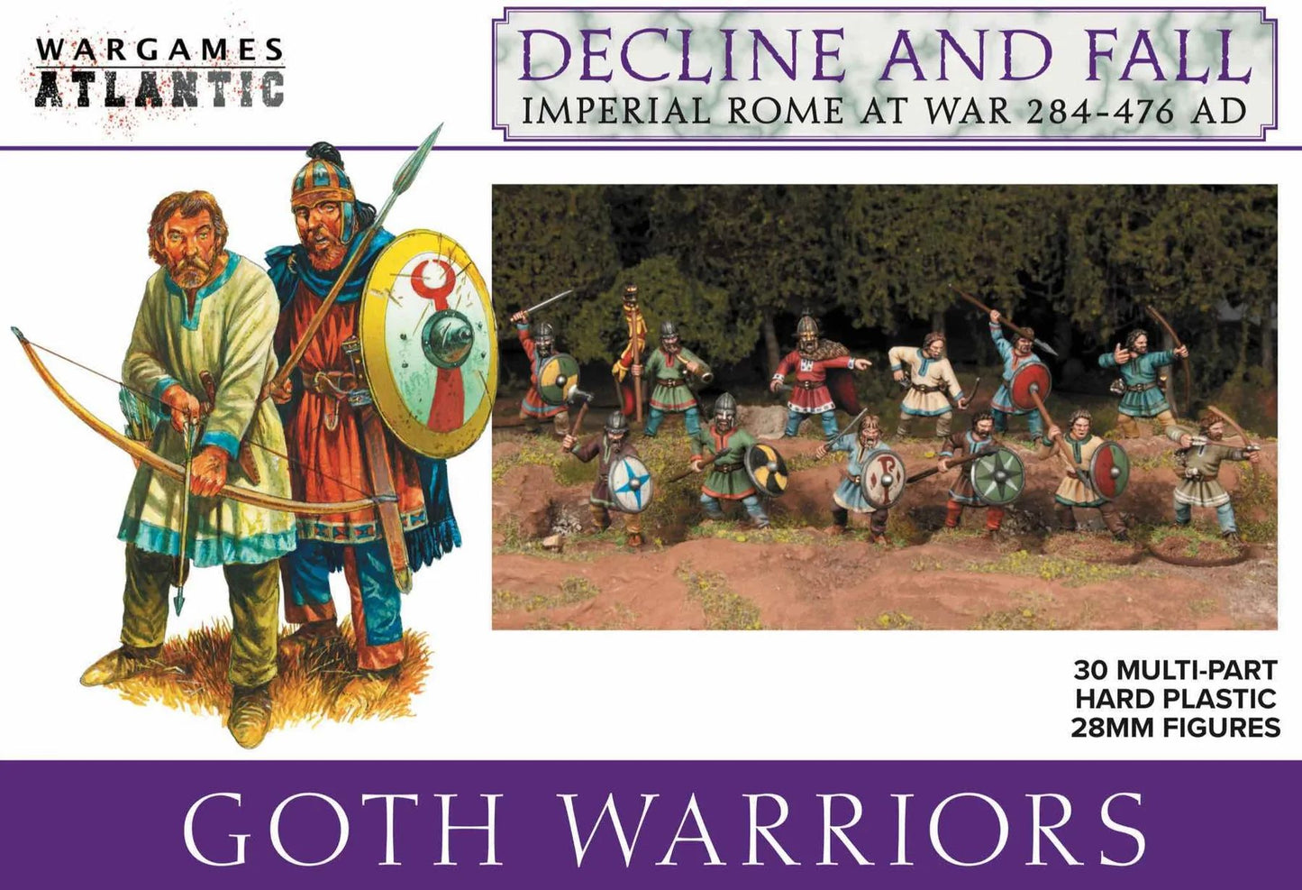 Wargames Atlantic WAALR002 Goth Warriors 28mm