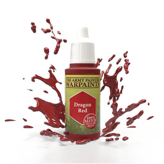 The Army Painter Warpaints WP1105 Dragon Red Acrylic Paint 18ml bottle
