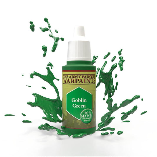 The Army Painter Warpaints WP1109 Goblin Green Acrylic Paint 18ml bottle