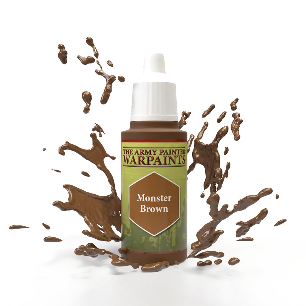 The Army Painter Warpaints WP1120 Monster Brown Acrylic Paint 18ml bottle