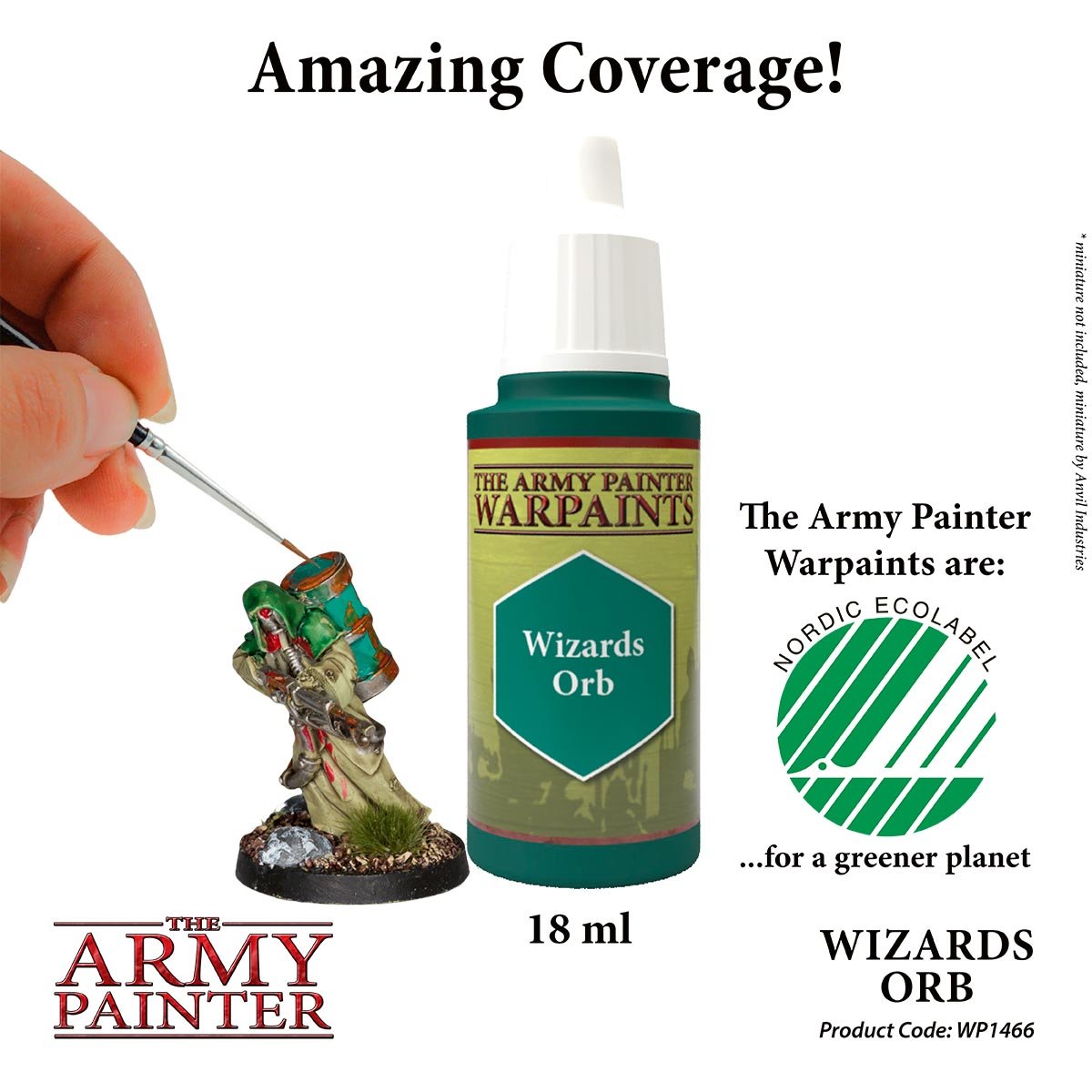 The Army Painter Warpaints WP1466 Wizards Orb Acrylic Paint 18ml bottle
