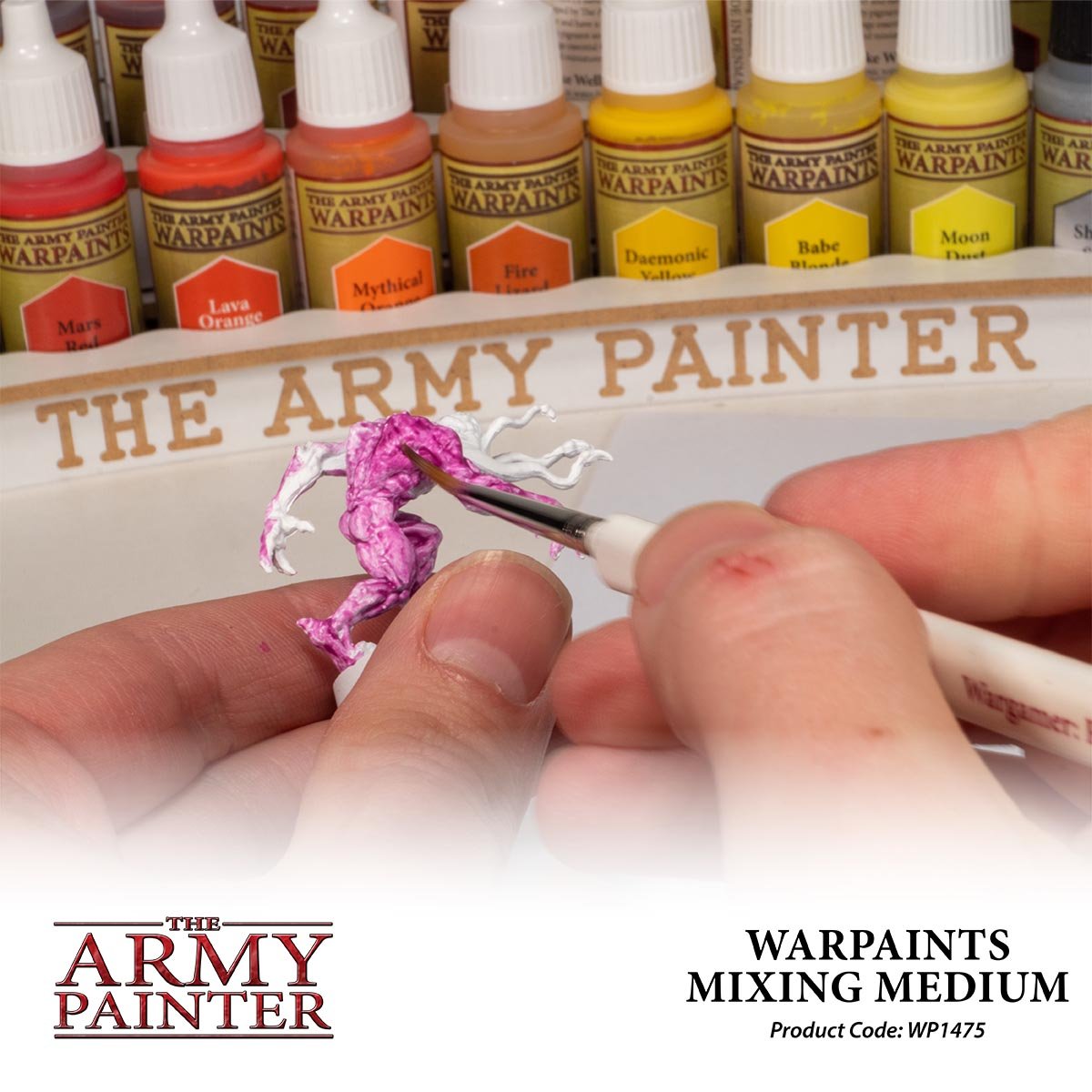 The Army Painter Warpaints WP1475 Warpaints Mixing Medium Acrylic Paint 18ml bottle