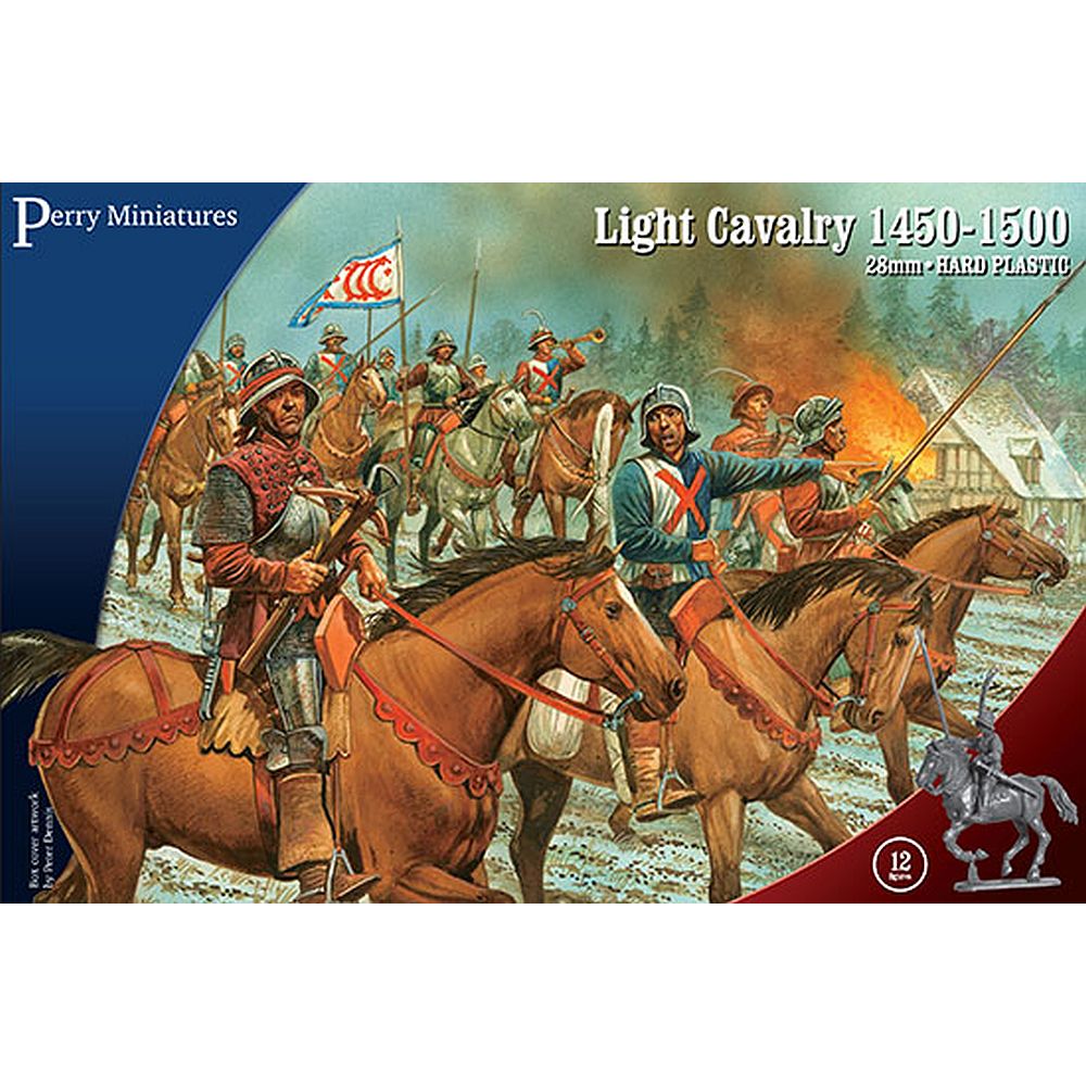 Perry Miniatures WR 60 Light Cavalry 1450-1500 28mm