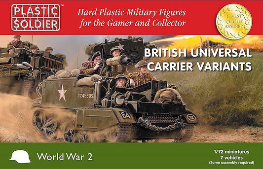 Plastic Soldier Company WW2V20033 British Universal Carrier Variants 1/72