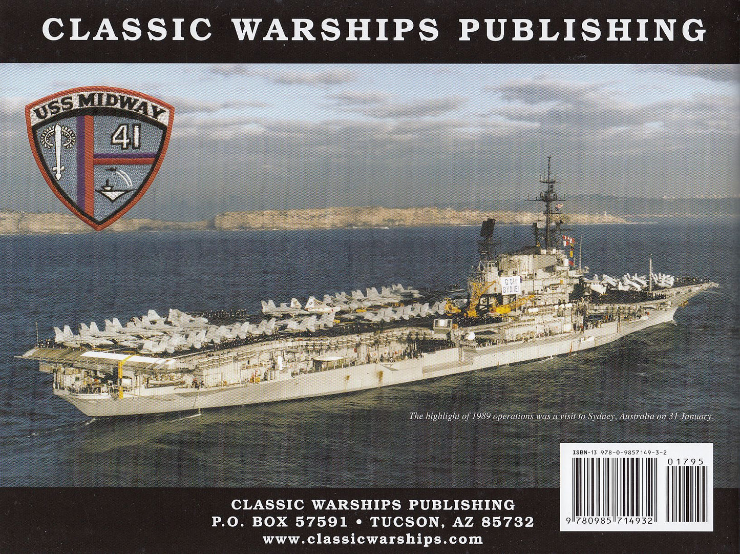 Warship Pictorial 41 USS Midway CV-41