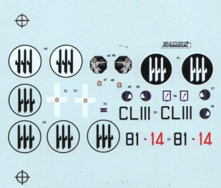 Xtradecal X72162 1/72 The Battle for Malta Axis Model Decals - SGS Model Store