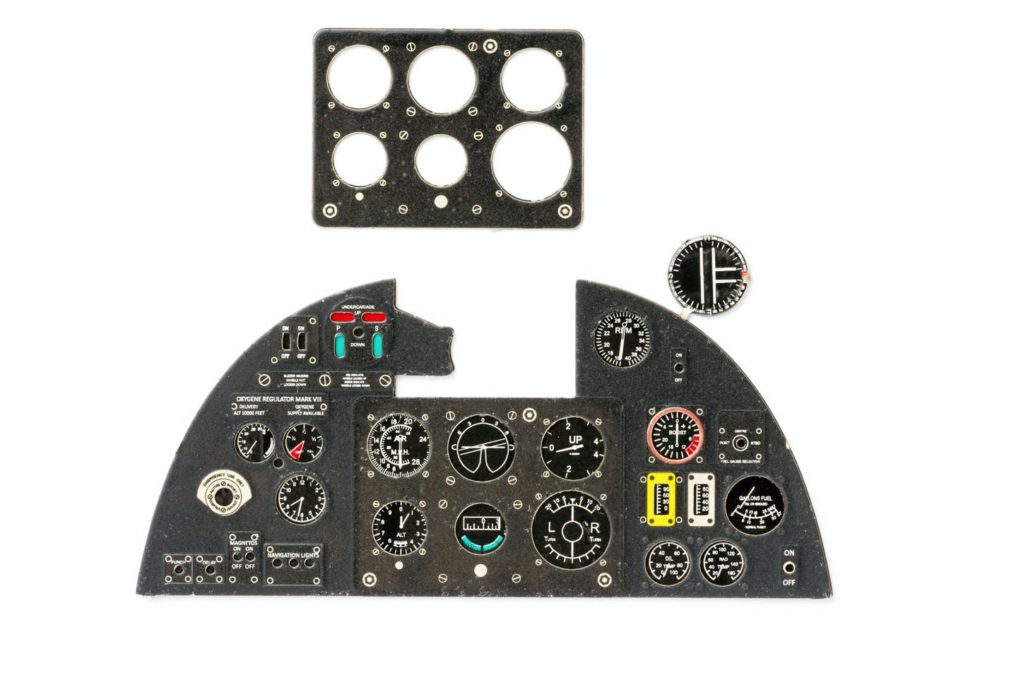 Yahu Models YMA2410 1/24 Hurricane Mk.I Instrument Panel for Airfix - SGS Model Store