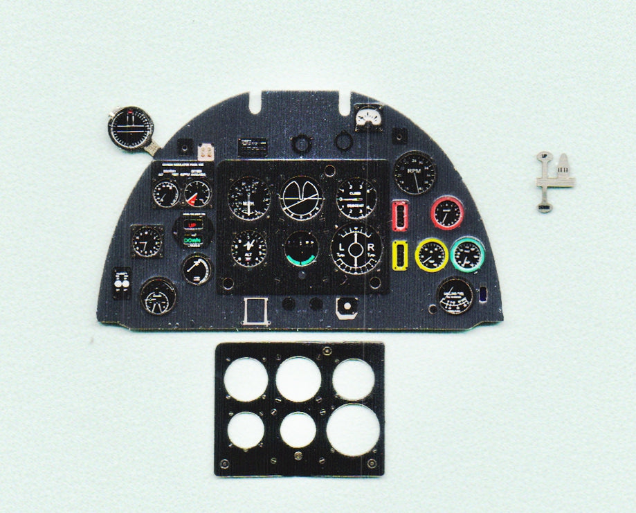 Yahu Models YMA3201 Spitfire Mk.II Instrument Panel for Revell 1/32