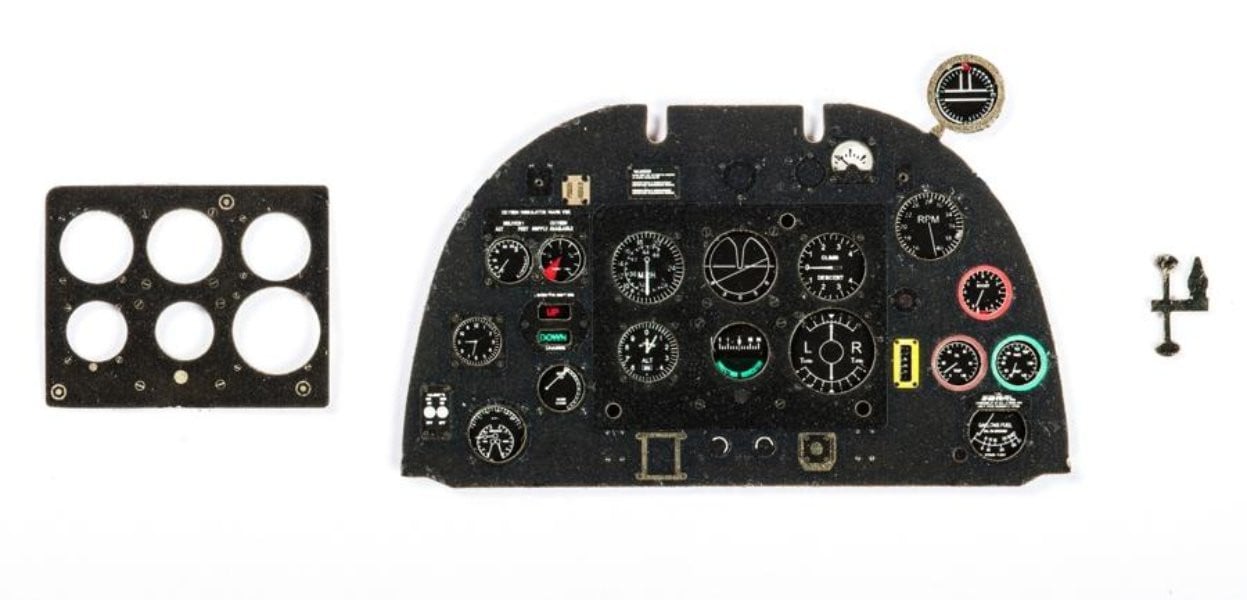 Yahu Models YMA3207 1/32 Spitfire Mk.Vb late Instrument Panel for Hobby Boss - SGS Model Store