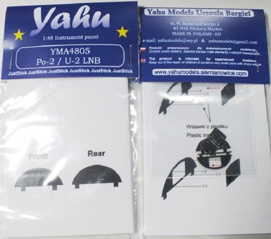 Yahu Models YMA4805 1/48 Polikarpov Po-2 / U-2 LNB Instrument Panel for ICM - SGS Model Store