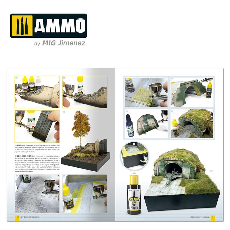 Ammo Mig Modeling Guide – How to Paint with the Airbrush AMIG6131