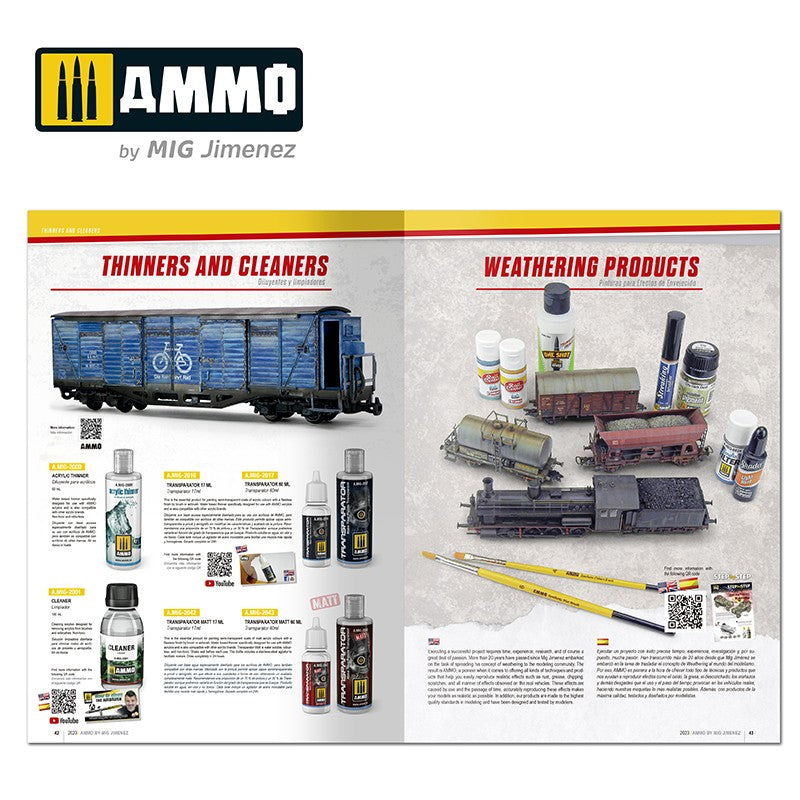 Ammo Mig Rail Center Catalogue 2023 AMMO.R-8305