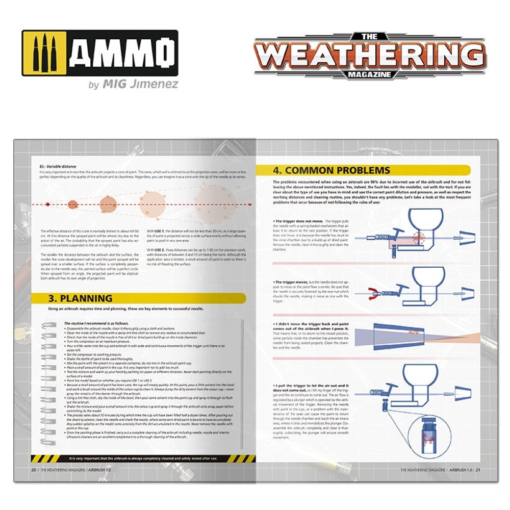 The Weathering Magazine 36 - Airbrush 1.0 Ammo by Mig AMIG4535